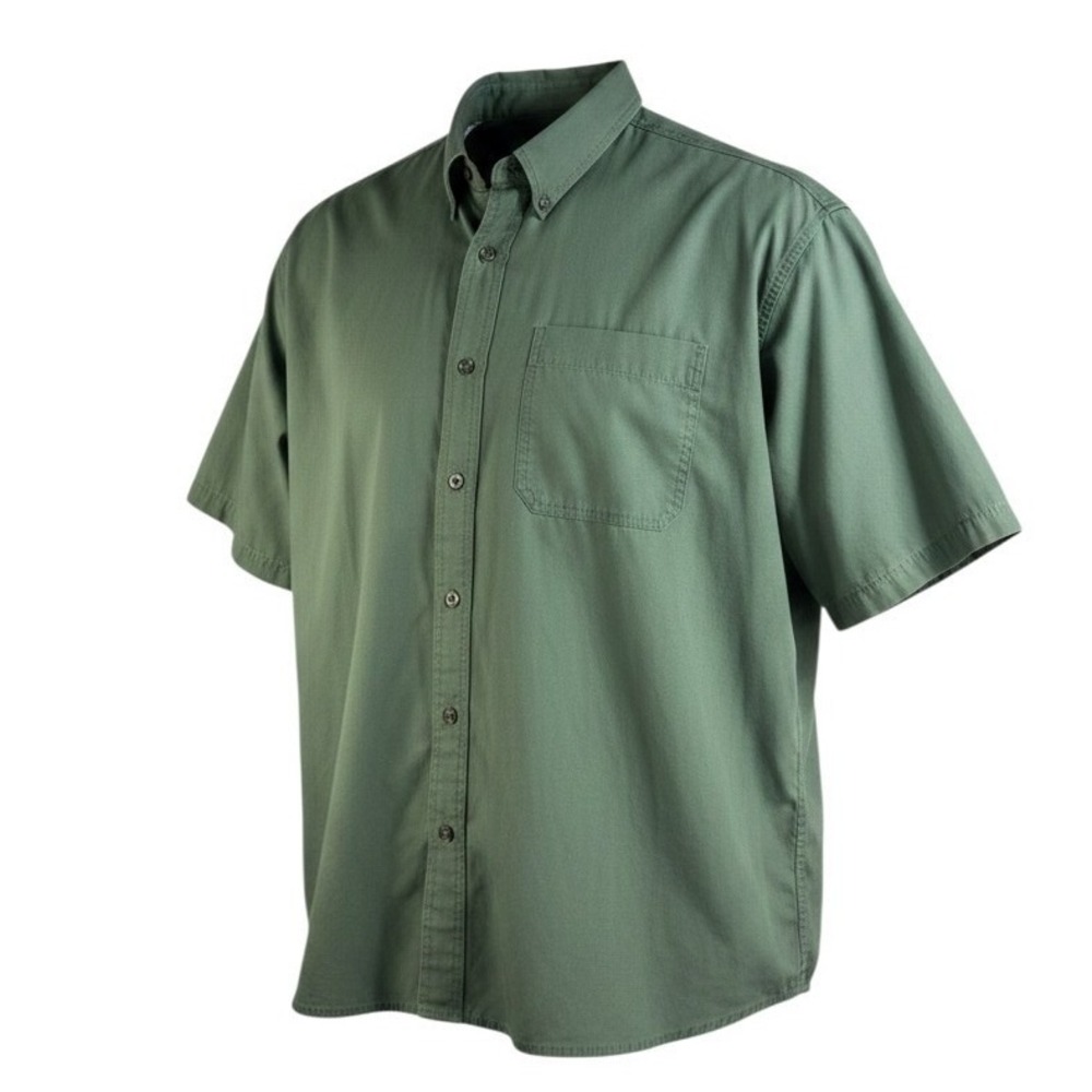 5.11 Tactical Series Mens OD Green Short Sleeve Cotton Canvas Shirt 71152 3XL